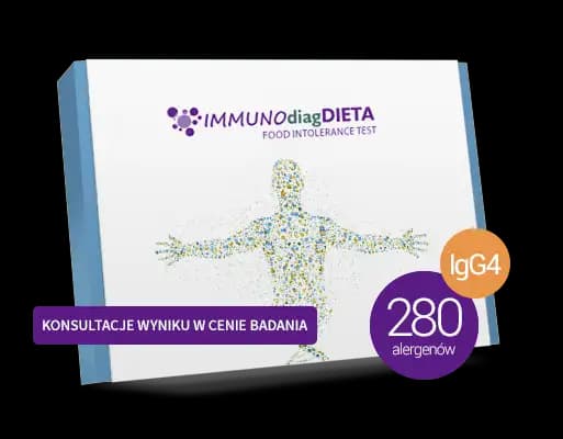 IMMUNOdiagDIETA 280 alergenów IgG4