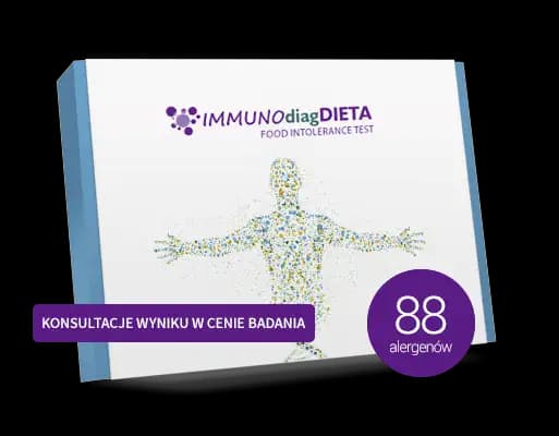 IMMUNOdiagDIETA 88 alergenów IgG