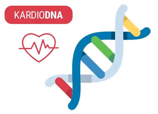 KardioDNA - ryzyko udaru mózgu, zawału serca i miażdżycy