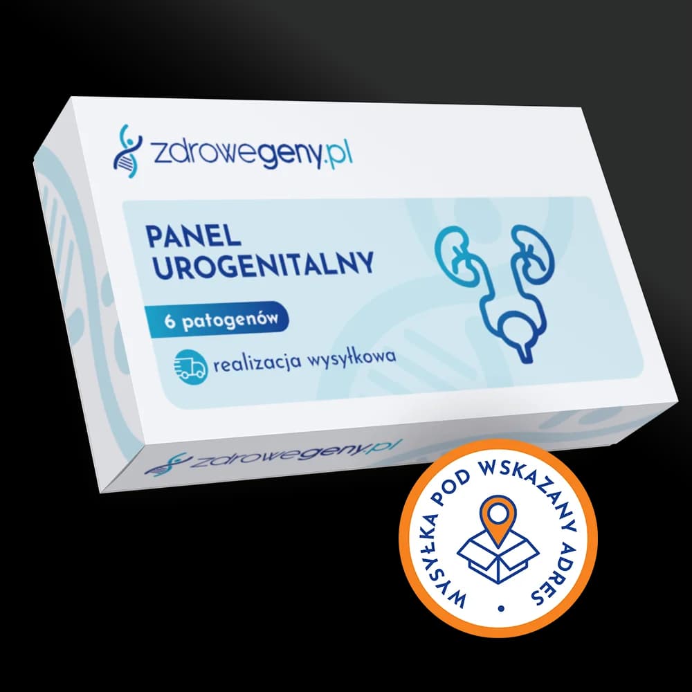 Panel urogenitalny - 6 patogenów, realizacja wysyłkowa