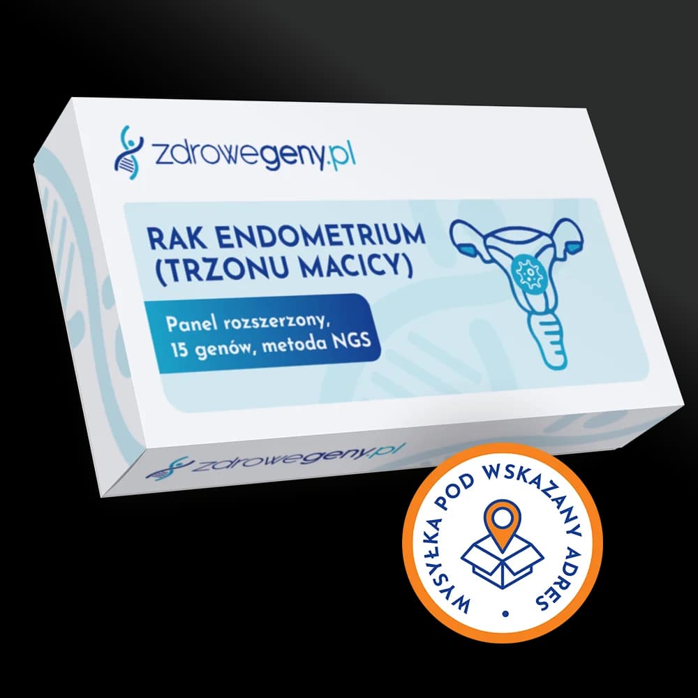 Rak endometrium (trzonu macicy) – panel rozszerzony, 15 genów, met. NGS