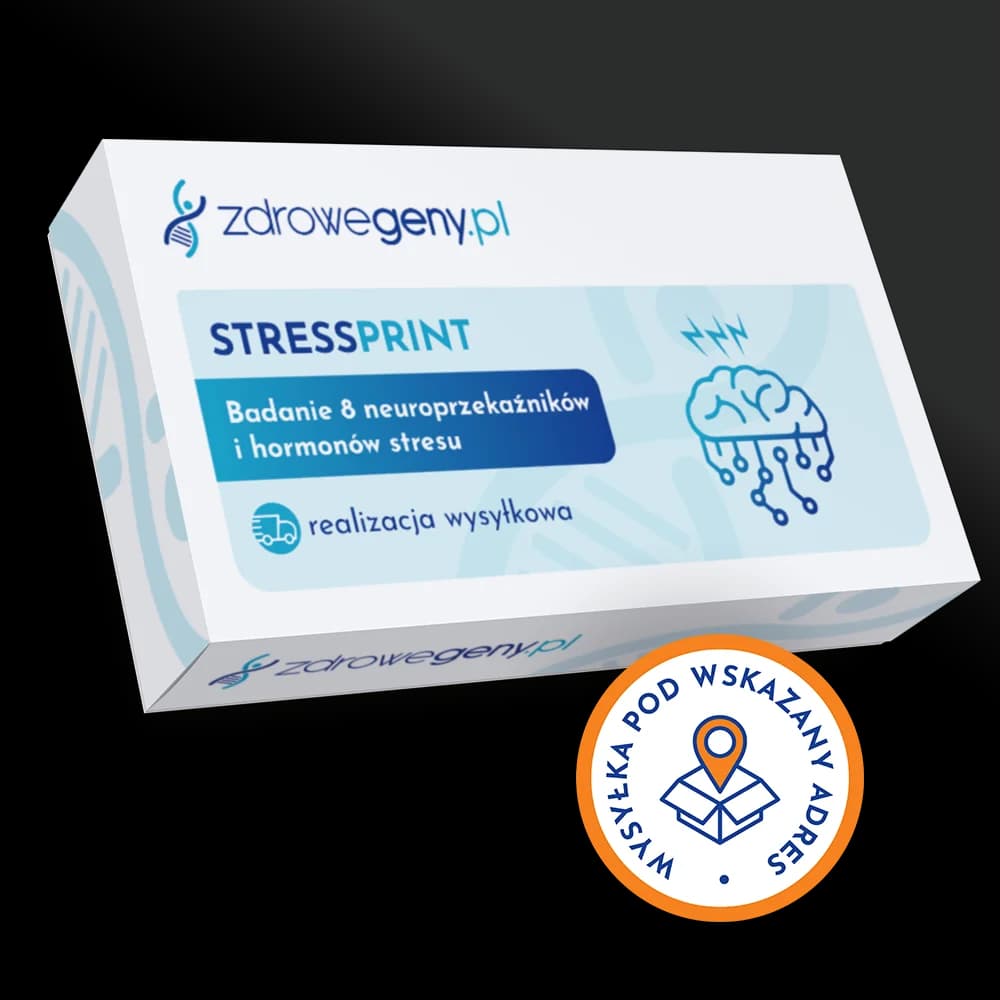 StressPrint - badanie 8 neuroprzekaźników i hormonów stresu