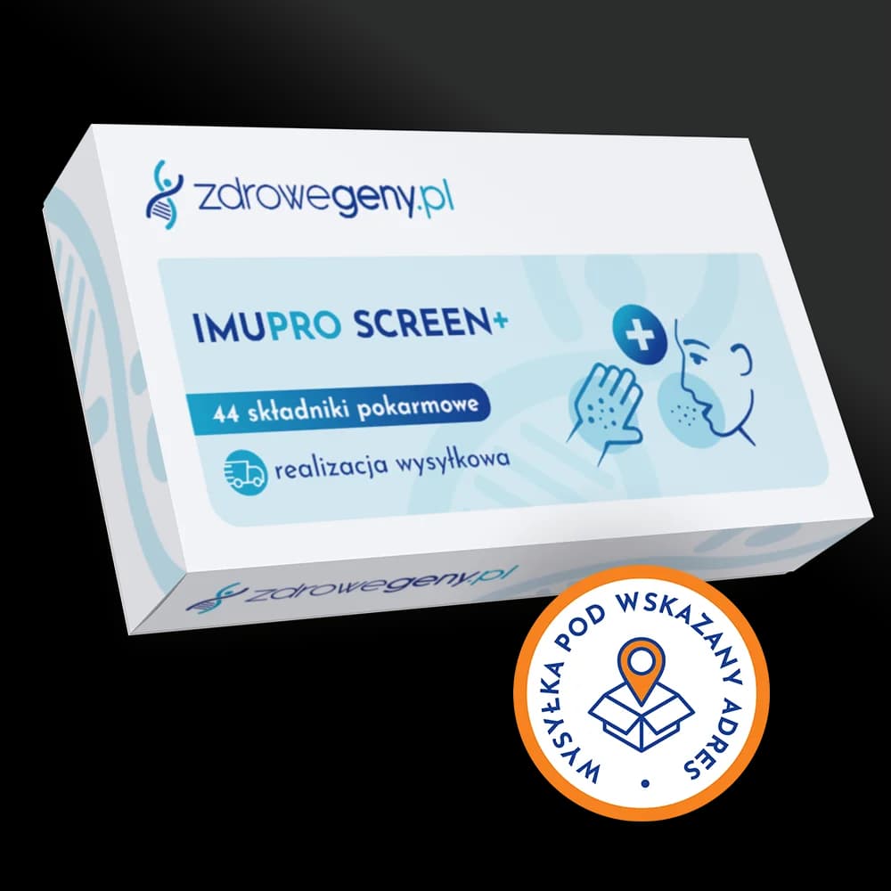ImuPro Screen+, 44 składniki pokarmowe, realizacja wysyłkowa