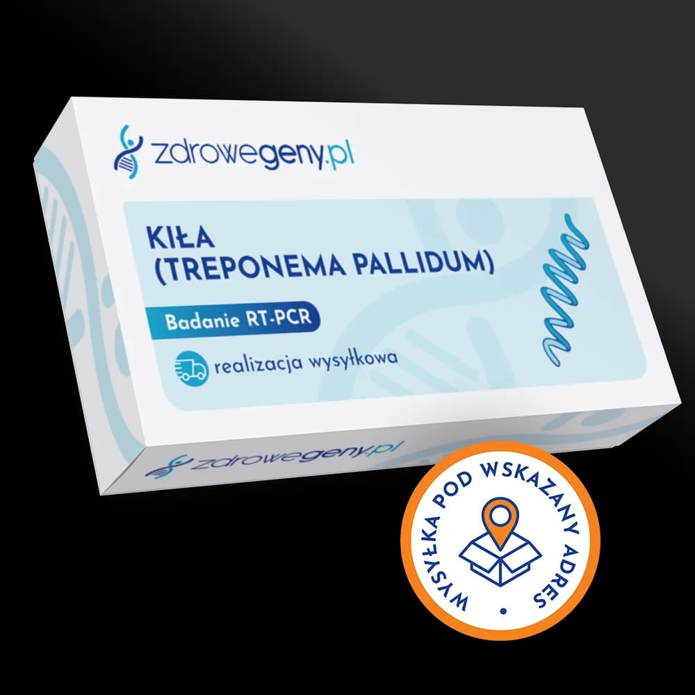 Kiła (Treponema pallidum) - badanie RT-PCR, realizacja wysyłkowa