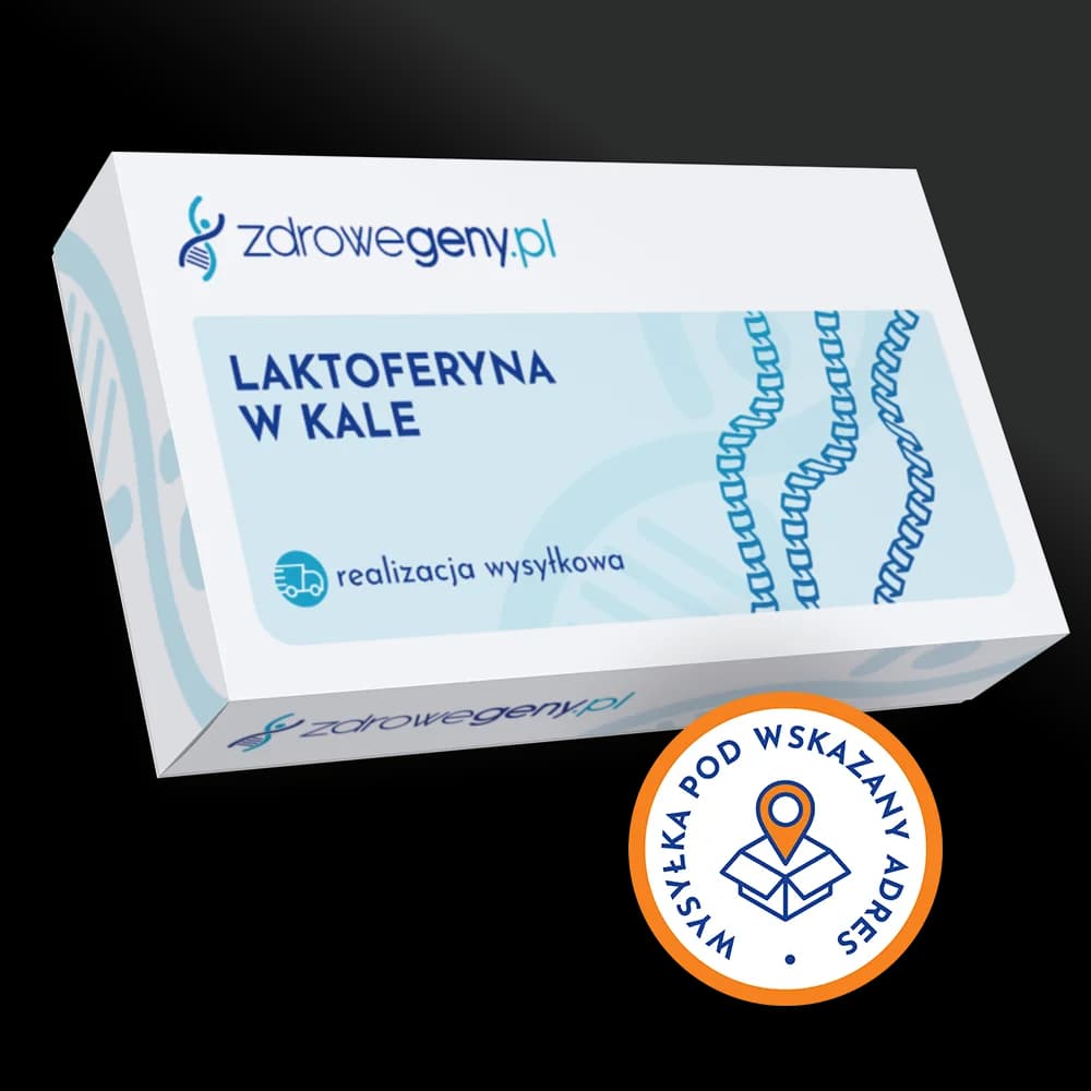 Laktoferyna w kale, realizacja wysyłkowa
