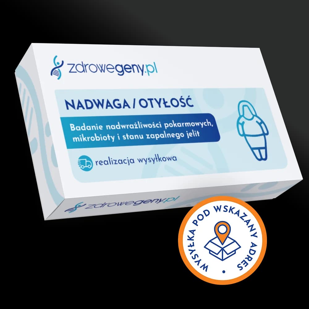Nadwaga/otyłość - badanie nadwrażliwości pokarmowych, mikrobioty i stanu zapalnego jelit