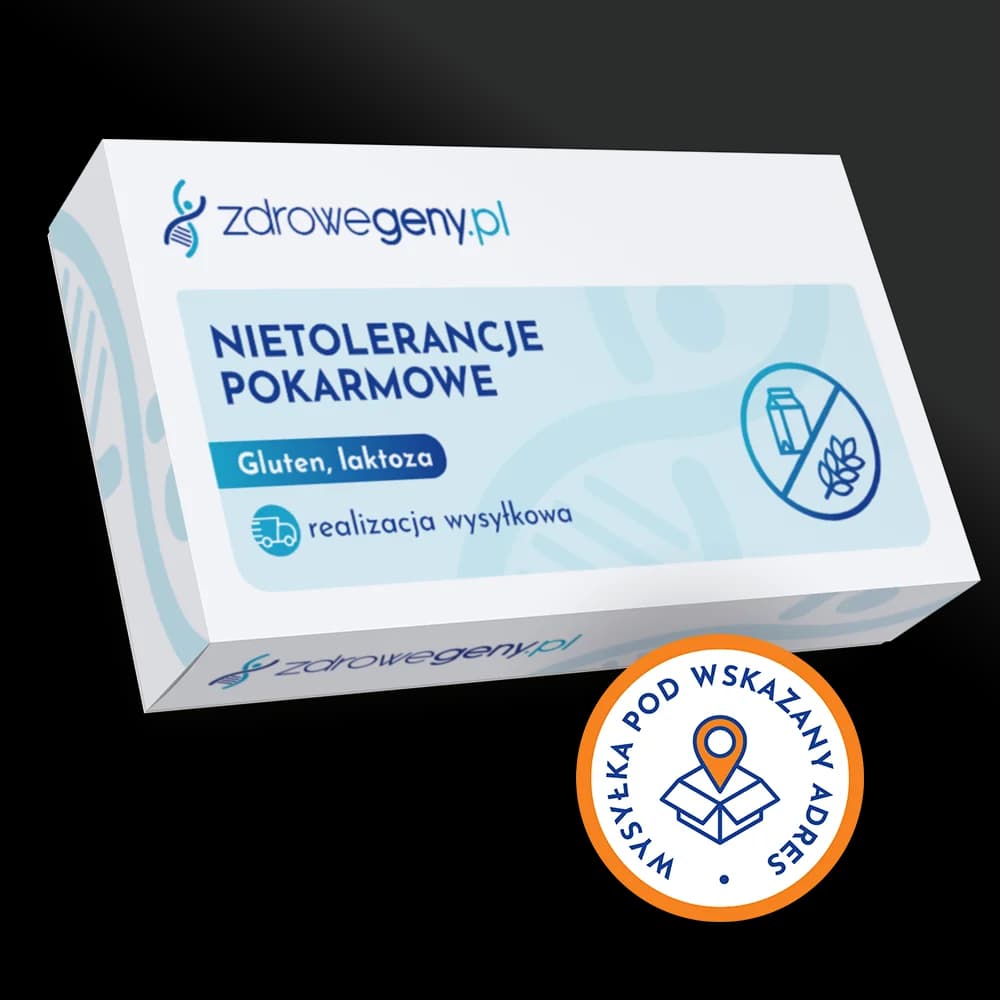 Nietolerancje pokarmowe (gluten, laktoza) - realizacja wysyłkowa