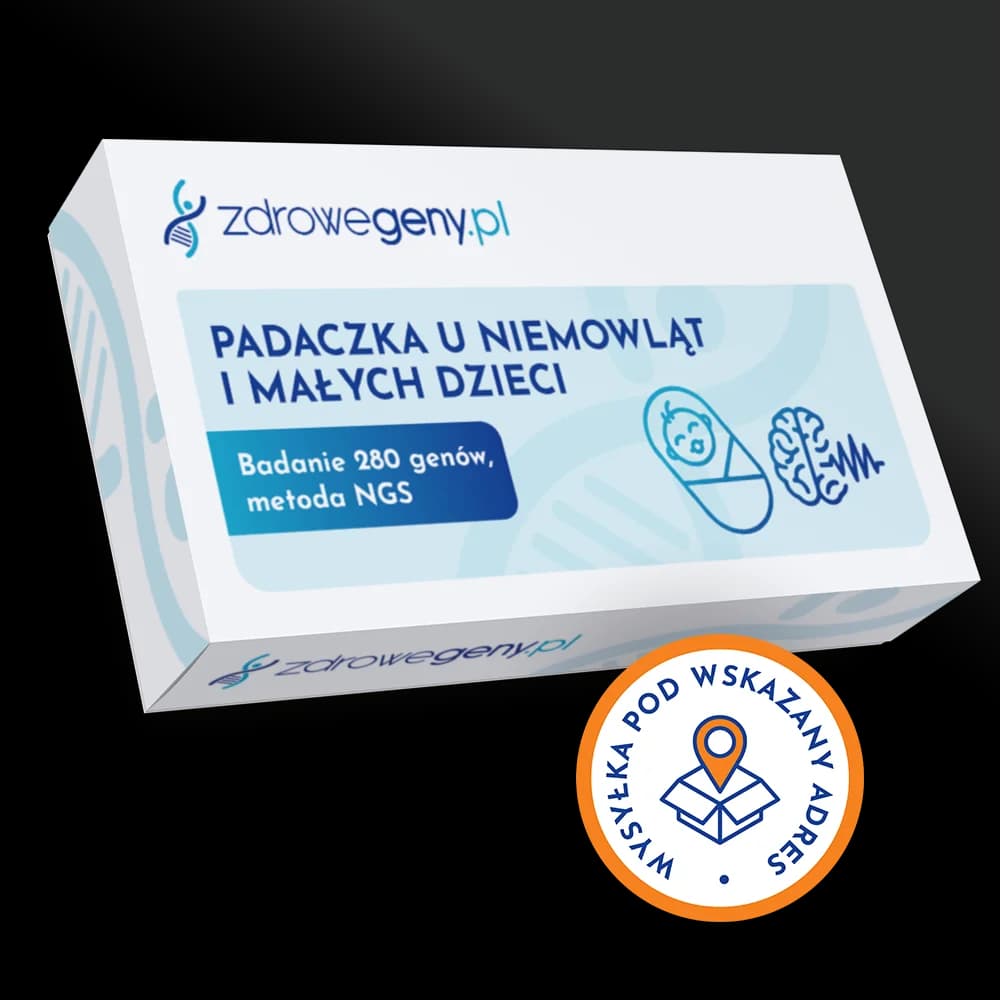 Padaczka u niemowląt i małych dzieci – badanie 280 genów, met. NGS