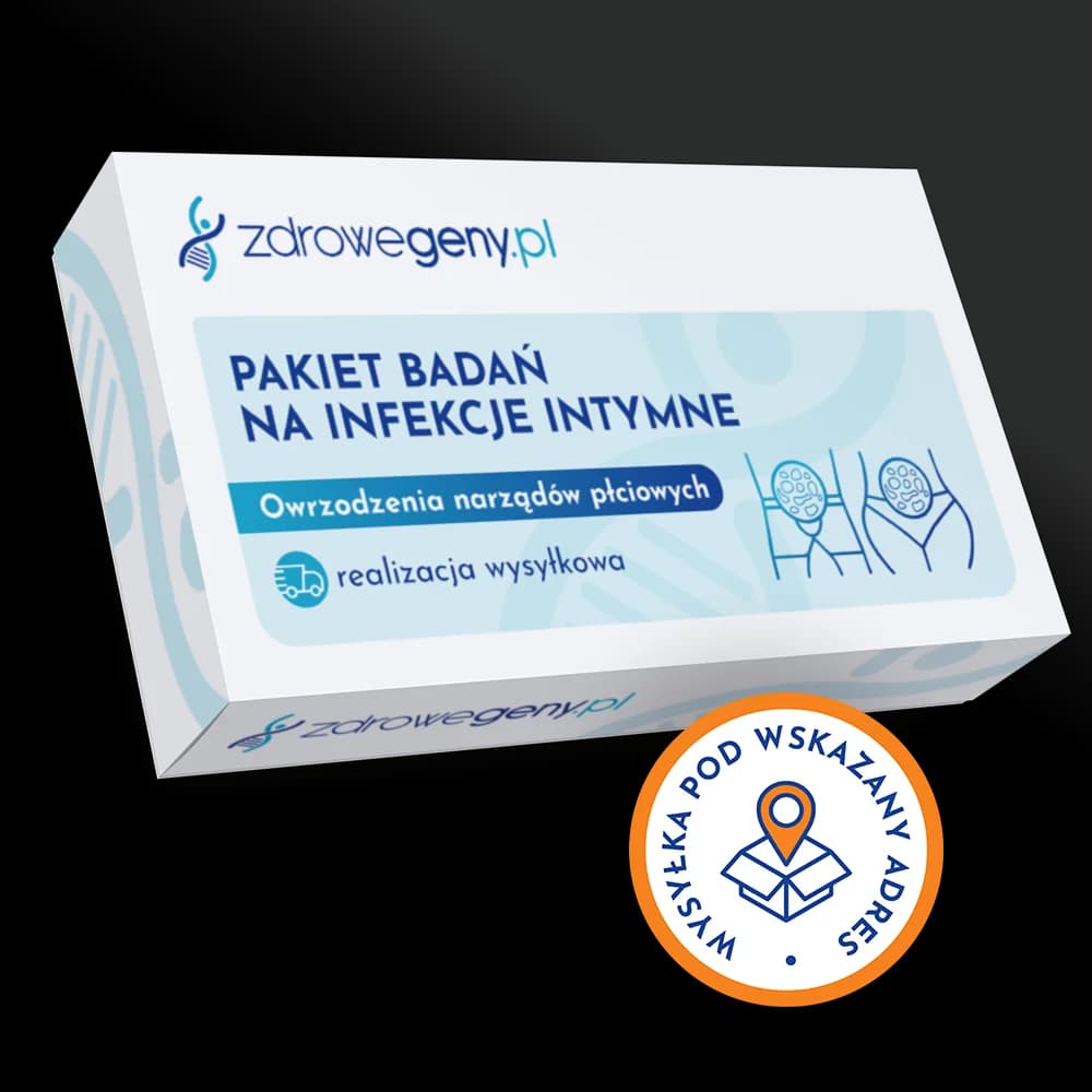 Pakiet badań na infekcje intymne - owrzodzenia narządów płciowych, realizacja wysyłkowa